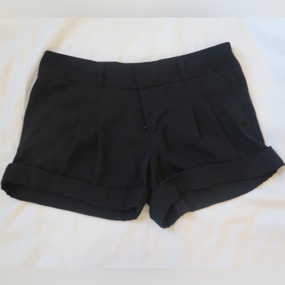 Black Mini Shorts